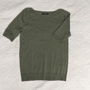 Banana Republic light, weight, cotton, stretch sweater